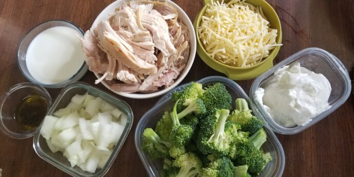 Turkey and Broccoli Bake