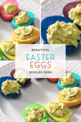 Easter deviled eggs