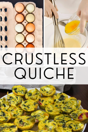 easy crustless quiche