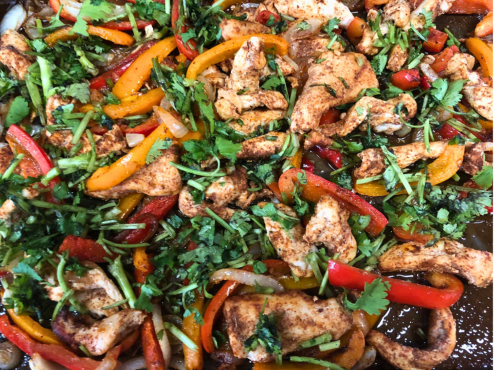 sheet pan fajitas