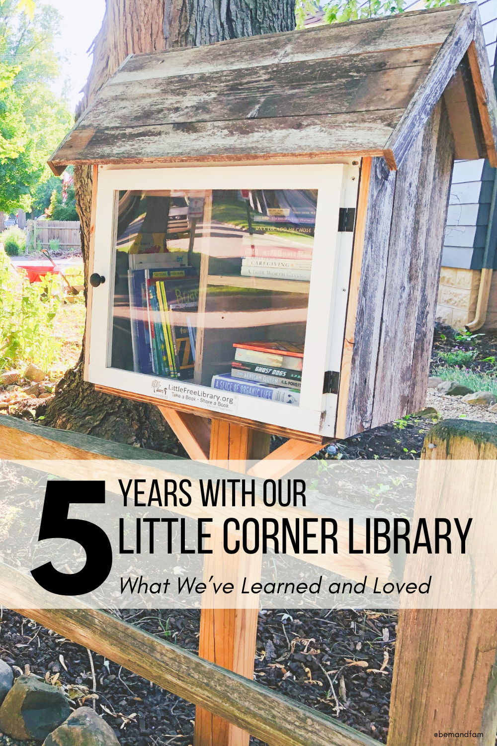 Note For Little Library 5 Year Update of Our Little Library - Blue Eyed Mama | Family Recipes ...