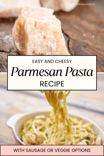 creamy parmesan pasta