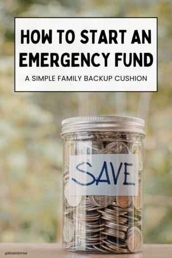 How to start an emergency fund