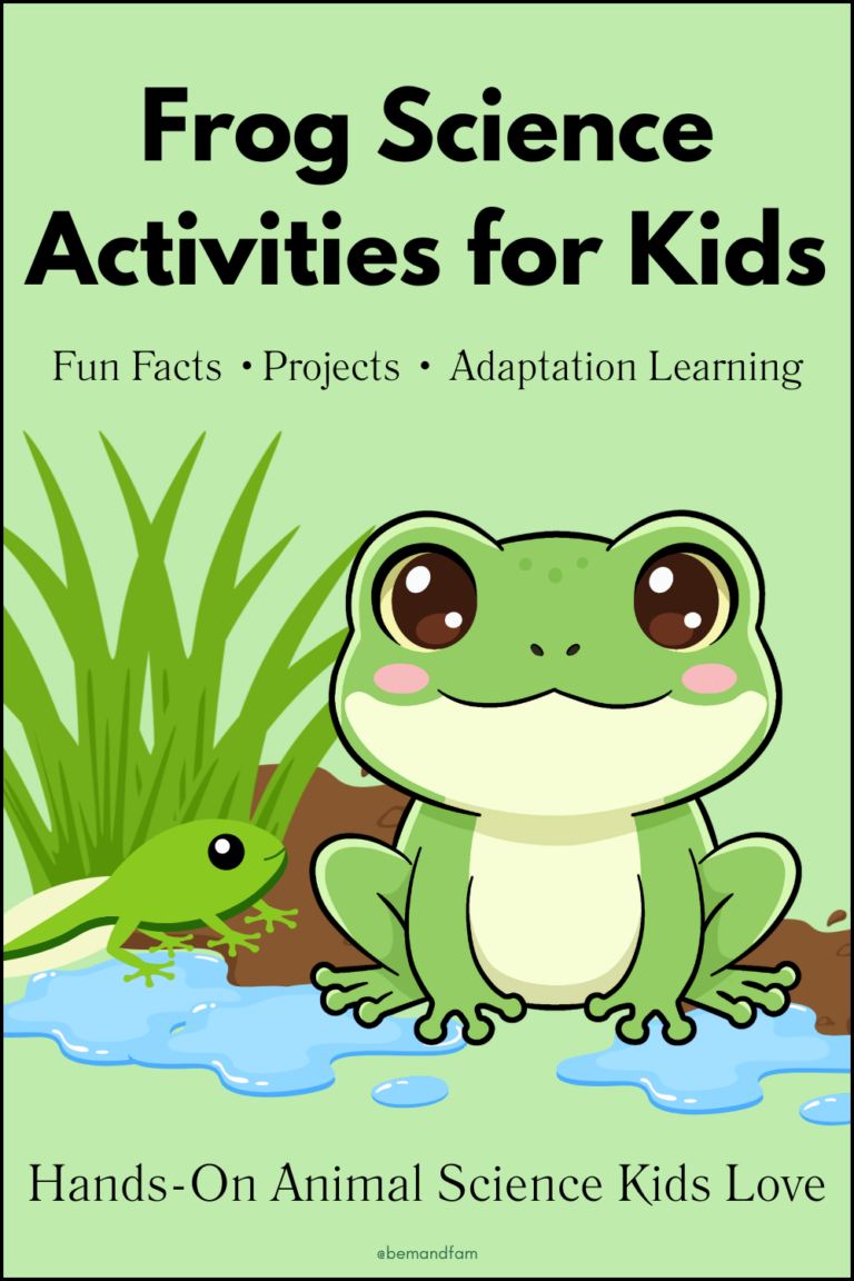 Frog Science Activities for Kids (Life Cycle and Habitat Experiments ...