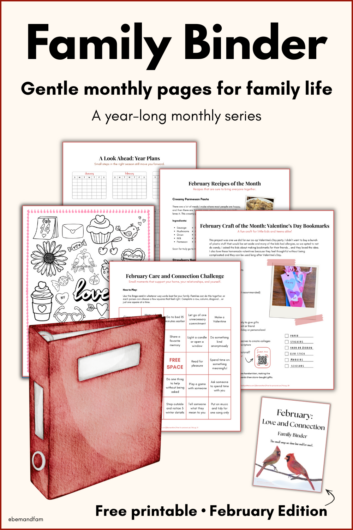 February family binder