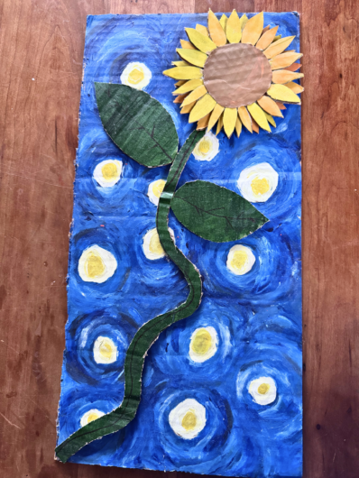 vincent van gogh art ideas for kids