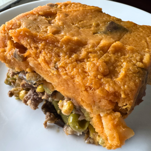 Sweet potato Shepard's Pie