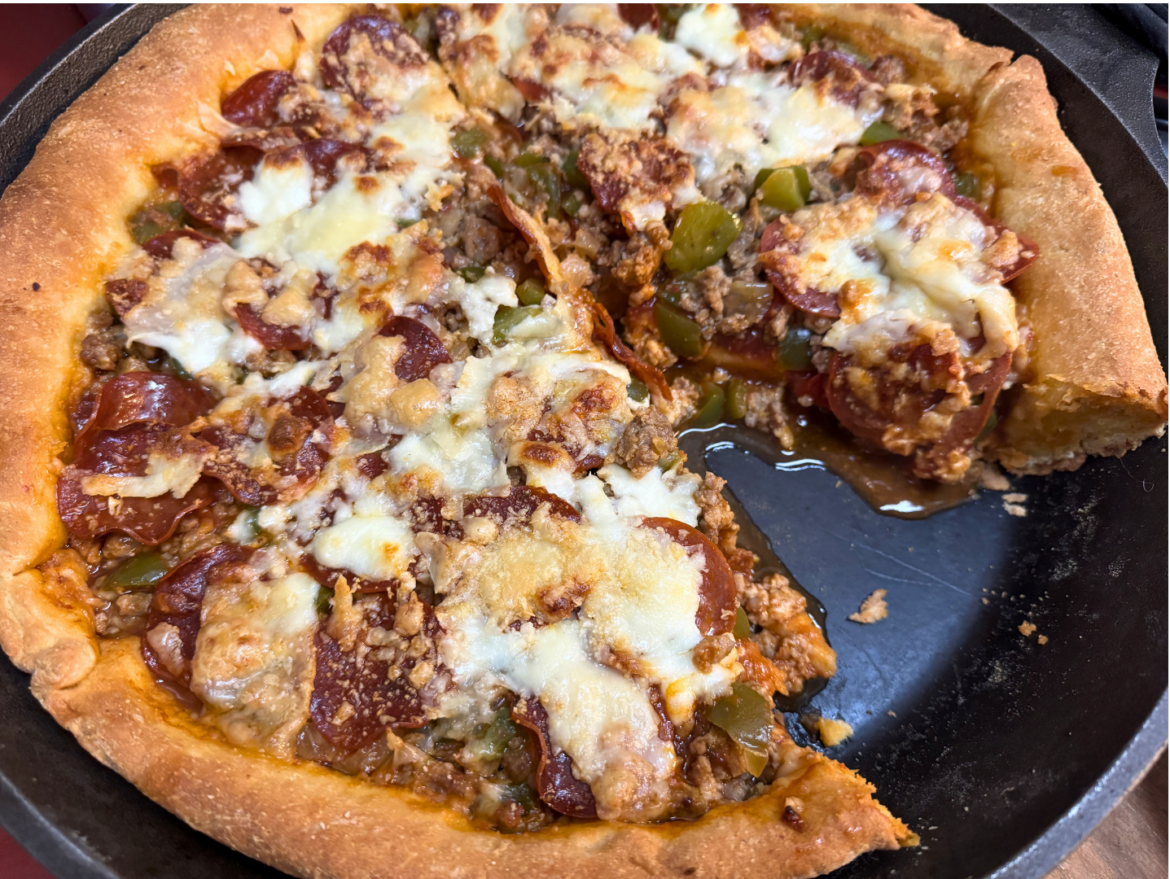 Easy Chicago Style Deep Dish Pizza Night