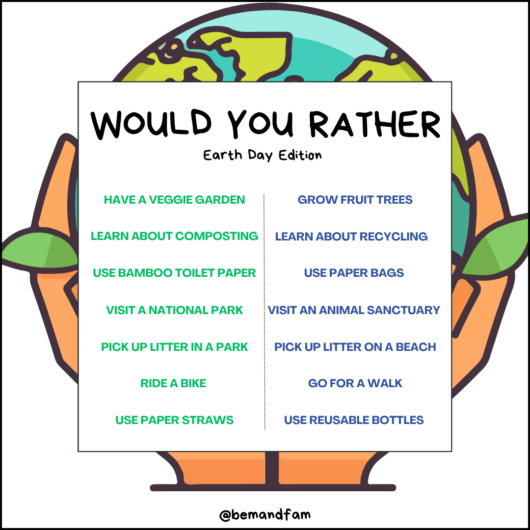 Earth day activities for kids