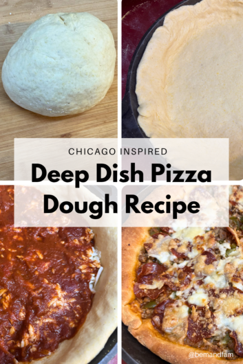 chicago style deep dish pizza