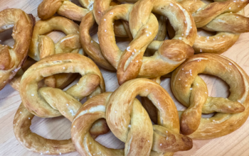 homemade soft pretzels